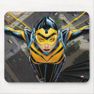 Tapis De Souris Avengers Classiques La Guêpe de Face