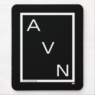 Tapis De Souris Avengers   Logo Avengers Minimaliste