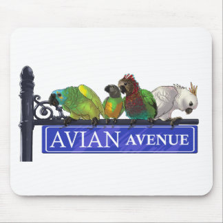 Tapis De Souris Avenue aviaire Mousepad (choisissez n'importe