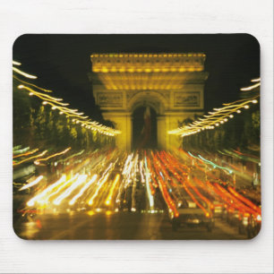 Tapis De Souris Avenue des Champs-Elysées, Arc de Triomphe,