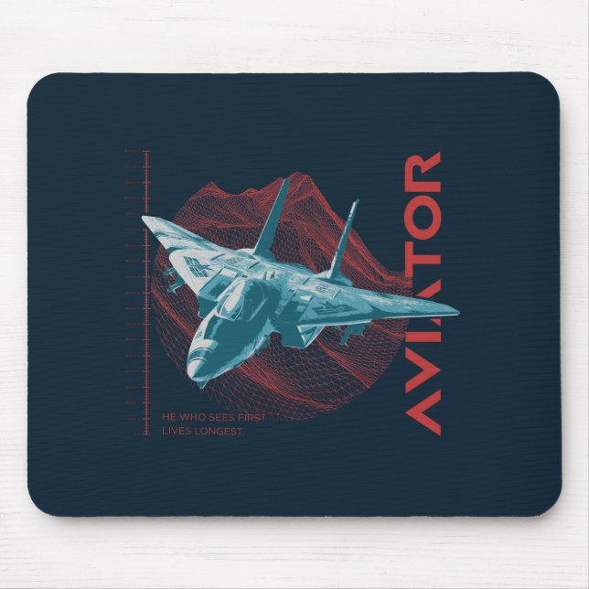 Tapis De Souris Aviateur F-14 Tomcat (Devant)
