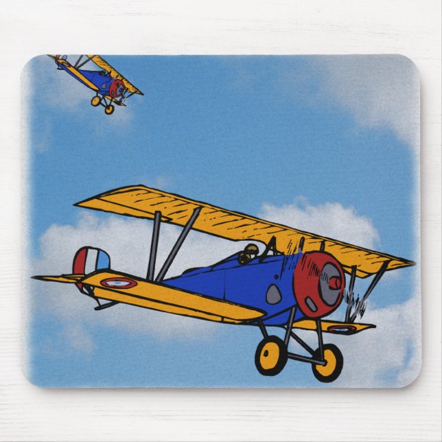 Tapis De Souris Avions de combat WWI (Devant)