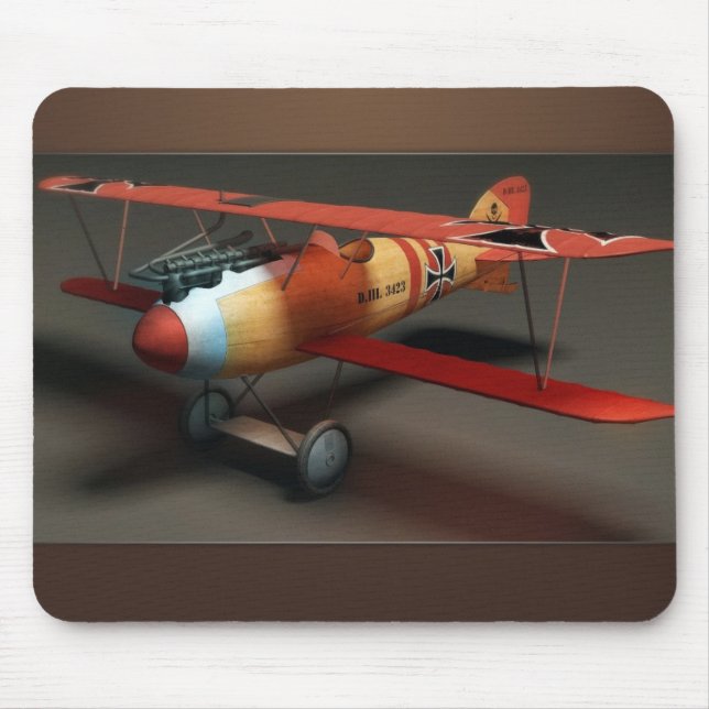 Tapis De Souris Avions Mousepad d'Albatros (Devant)