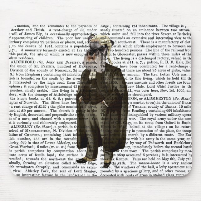Tapis De Souris Avocat Schnauzer (Devant)