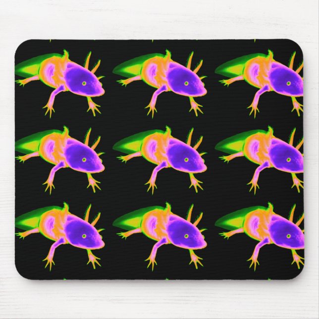Tapis De Souris Axolotl électrique (Devant)