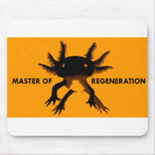 Tapis De Souris Axolotl orange