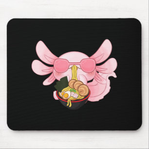 Tapis De Souris Axolotl Ramen Kawaii Japanese Anime Noodle Venin