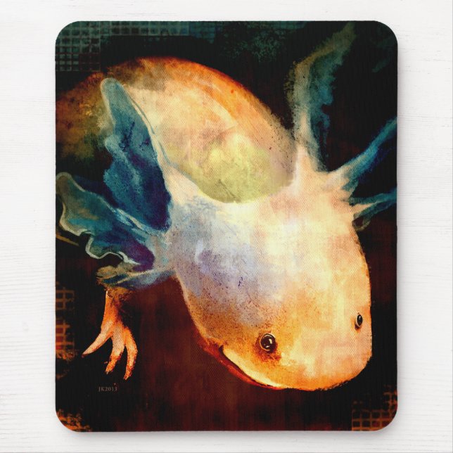 Tapis De Souris Axolotl Sun (Devant)