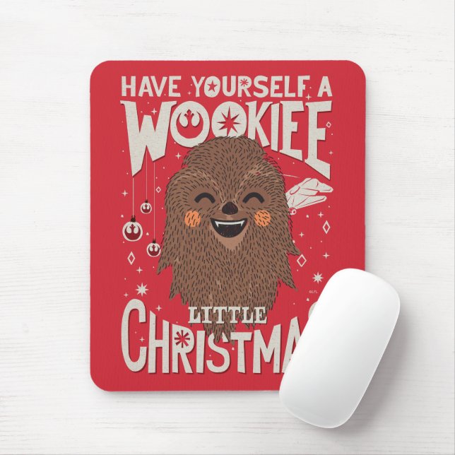 Tapis De Souris Ayez Un Petit Noël Wookiee (Avec souris)