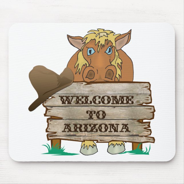 Tapis De Souris AZ- Bienvenue à l'Arizona Horse (Devant)