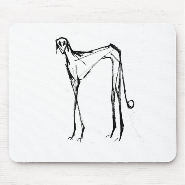 Tapis De Souris Azawakh Mousepad 2 par David Moore (Devant)