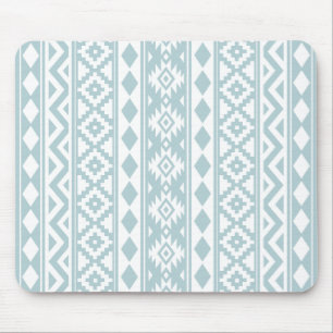 Tapis De Souris Aztec Essence V Ptn III b Canard Oeuf Bleu & Blanc