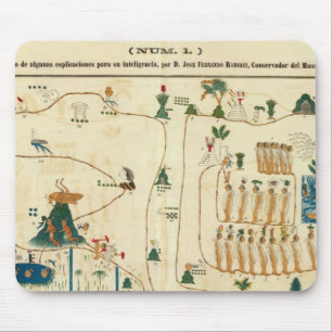 Tapis De Souris Aztec Mexico Valley 2