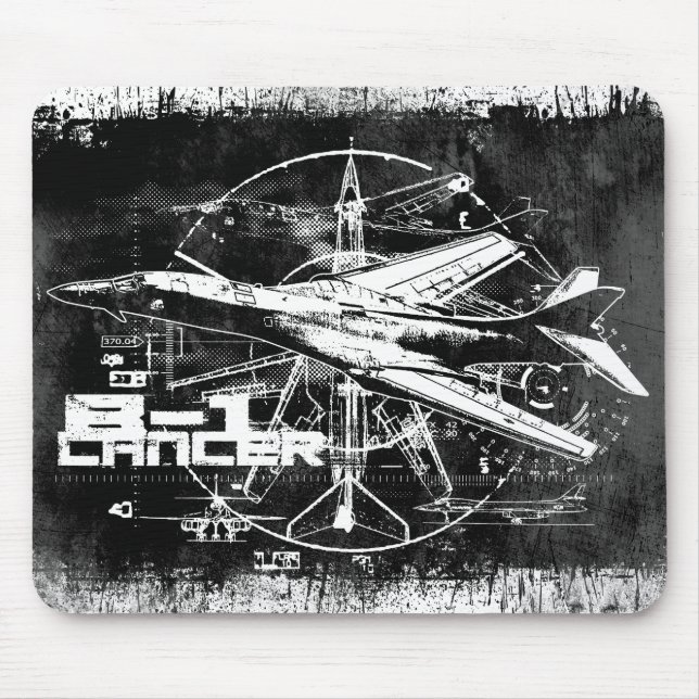 Tapis De Souris B-1 Lancer Mousepad (Devant)