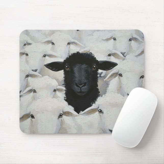 Tapis De Souris Baa-tle d'Individualité (Avec souris)