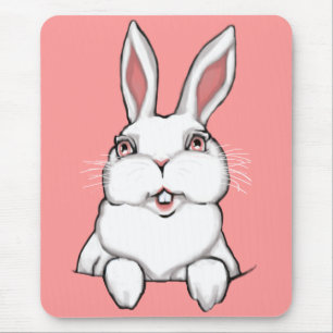 Tapis De Souris Baby Bunny Mousepad Festive Bunny Décorations