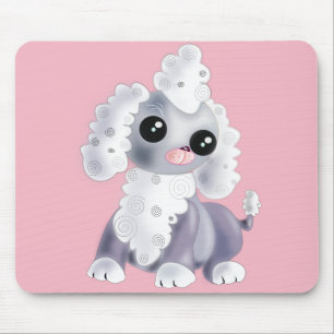 Tapis De Souris Baby Puppy Pink Pouse Pad