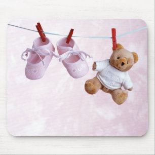 Tapis De Souris Baby shower pour la fille