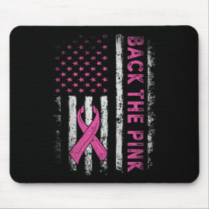 Tapis De Souris Back the Pink Breast Cancer Awareness Flag Toddler