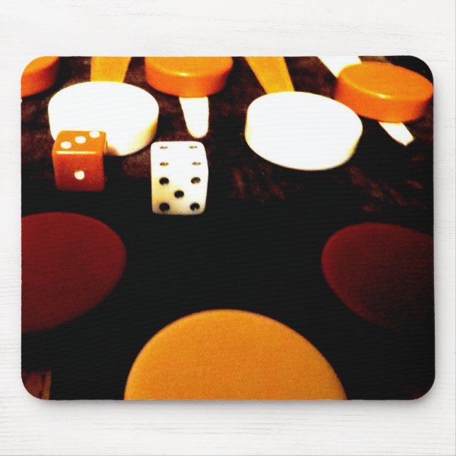 Tapis De Souris Backgammon (Devant)