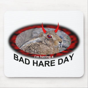 Tapis de souris Bad Hare Day