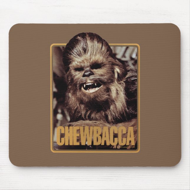 Tapis De Souris Badge Chewbacca (Devant)