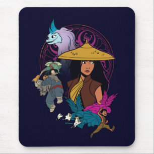 Tapis De Souris Badge d'icône du groupe Kumandran