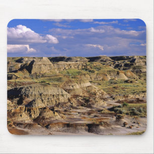 Tapis De Souris Badlands dans le parc provincial Dinosaur en Alber