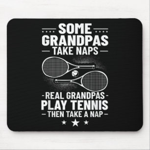 Tapis De Souris Badminton Certains Grandpas prennent Naps Real Gra