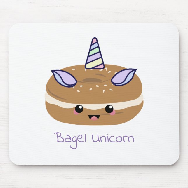 Tapis De Souris Bagel Unicorn Bagel Buddies (Devant)