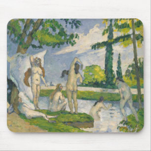 Tapis De Souris Baigneurs de Paul Cezanne