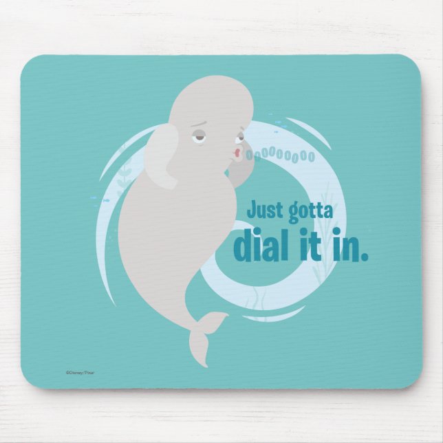 Tapis De Souris Bailey | Il suffit de le composer (Devant)