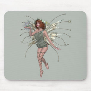 Tapis De Souris Baiser de KRW le Faery principal rouge Mousepad de