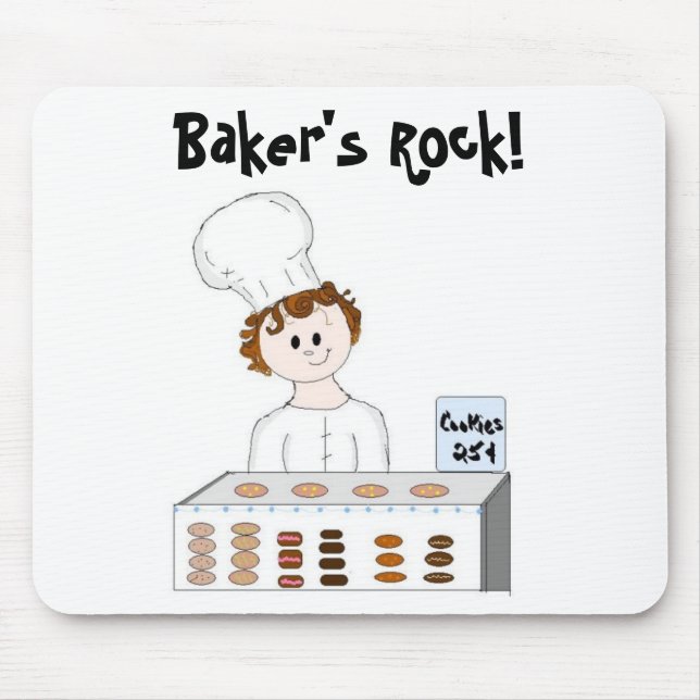 Tapis De Souris Bakers Rock (Devant)