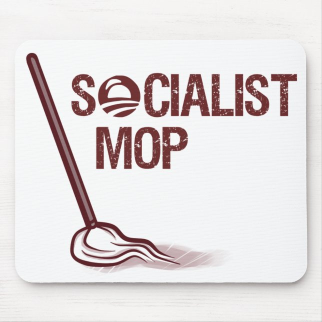 Tapis De Souris Balai socialiste (Devant)