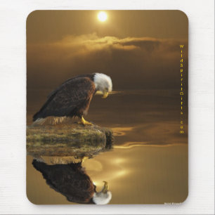 Tapis De Souris BALD EAGLE & SUNLIGHT Mousepad