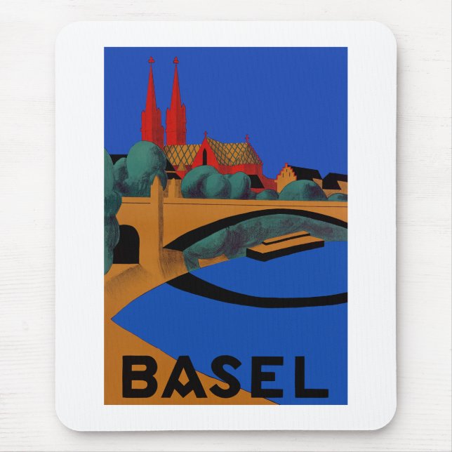 Tapis De Souris Bâle (Devant)