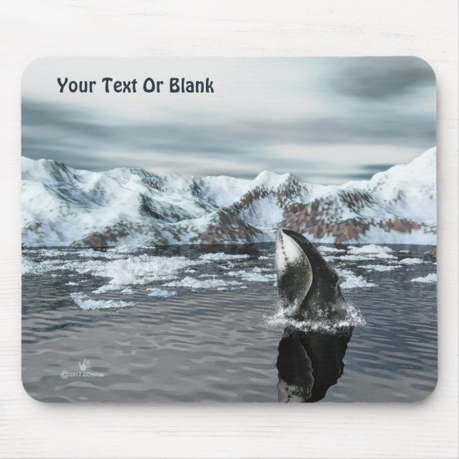 Tapis De Souris Baleine boréale (Devant)