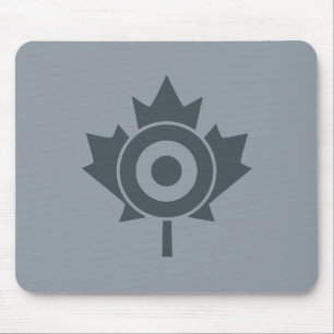 Tapis De Souris Balise Mod Roundel Feuille d'érable canadienne