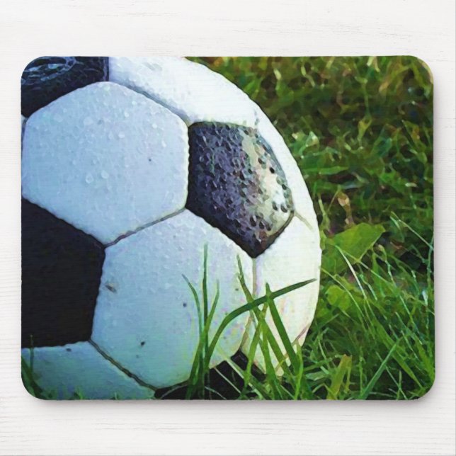 Tapis De Souris Balle de Football - Balle de Football (Devant)