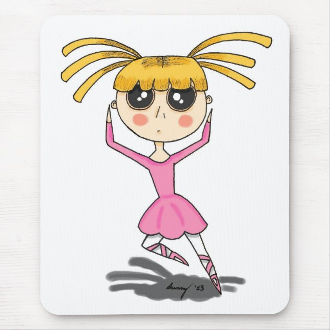 Tapis De Souris Ballerina Mousepad (Devant)