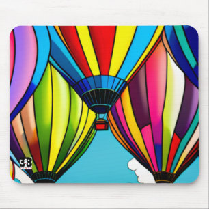 Tapis De Souris Ballons à air chaud
