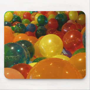 Tapis De Souris Ballons colorés Design de fête