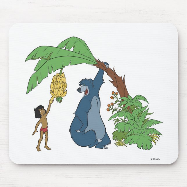 Tapis De Souris Baloo et Mowgli Disney (Devant)