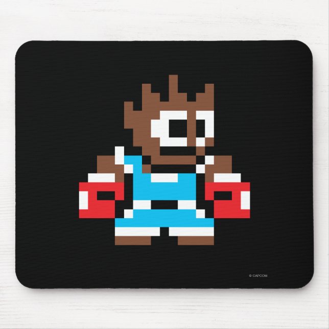 Tapis De Souris Balrog à 8 bits (Devant)