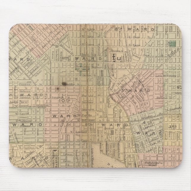 Tapis De Souris Baltimore 3 (Devant)