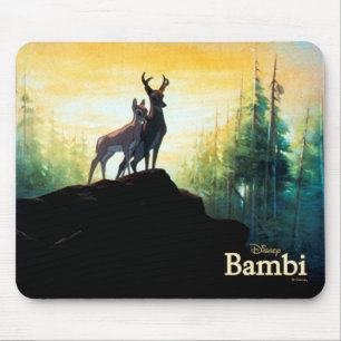 Tapis De Souris Bambi & Faline sur Cliff