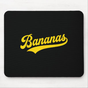 Tapis De Souris Banana Humour Rétro Bananes Classique Hommes Femme
