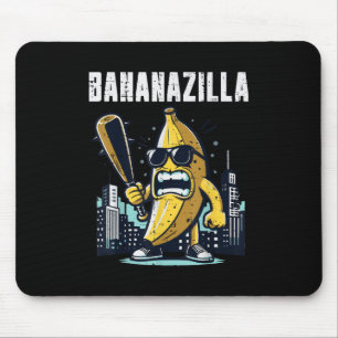 Tapis De Souris Banana Monster Bananazilla Funny Fruit meme Hommes