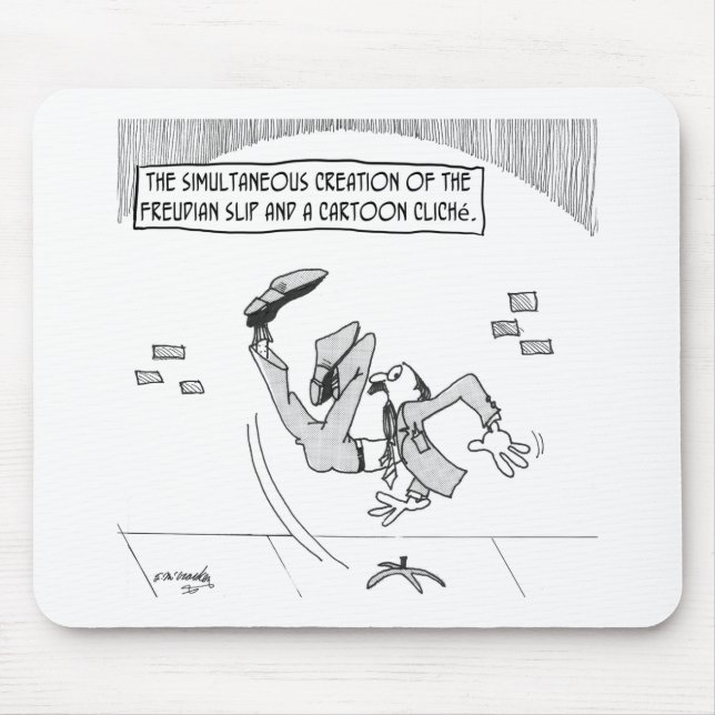Tapis De Souris Bande dessinée 3169 de Freud (Devant)